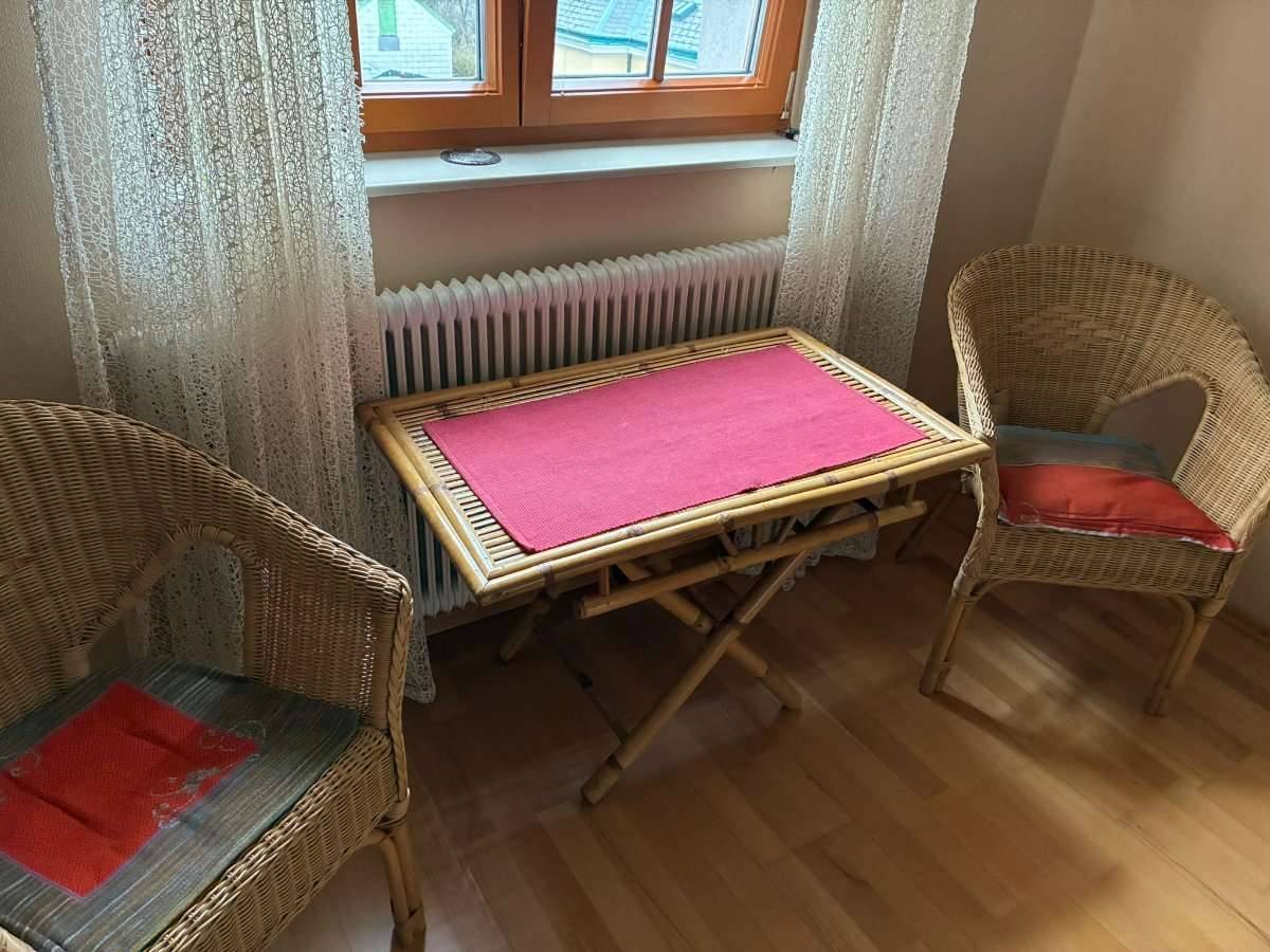 Bambus Rattan Garnitur,  0,- (3004 Flachberg) - willhaben