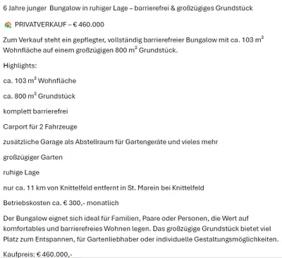 4-Zimmer-Haus kaufen in Murtal – 103 m², € 460.000 – Bild 23 von 23