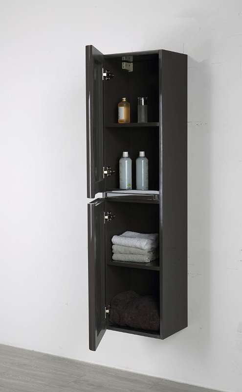 Design-Badmöbel / Badezimmermöbel / 120 cm/ weiss oder grau Hochglanz