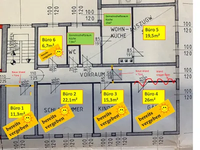 1-Zimmer-Gewerbeimmobilie mieten in Wels-Land – 18 m², € 14 – Bild 4 von 17
