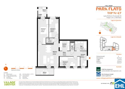 Immobilie kaufen in Wien – 91,75 m², € 498.000 – Bild 7 von 7
