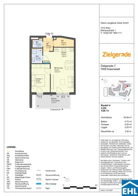 2-Zimmer-Wohnung kaufen in Eisenstadt – 51,49 m², € 255.000 – Bild 13 von 13