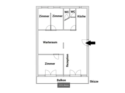 4-Zimmer-Gewerbeimmobilie mieten in Wien – 95 m², € 2.382 – Bild 11 von 11