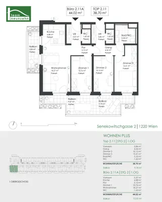 4-Zimmer-Wohnung kaufen in Wien – 82,72 m², € 474.000 – Bild 18 von 18