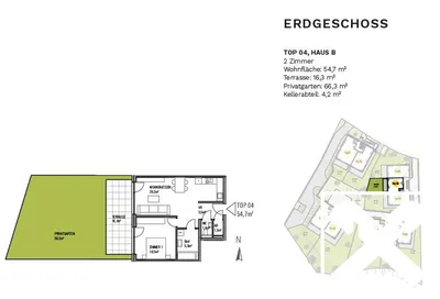 2-Zimmer-Wohnung kaufen in Villach – 54,7 m², € 313.443 – Bild 6 von 7