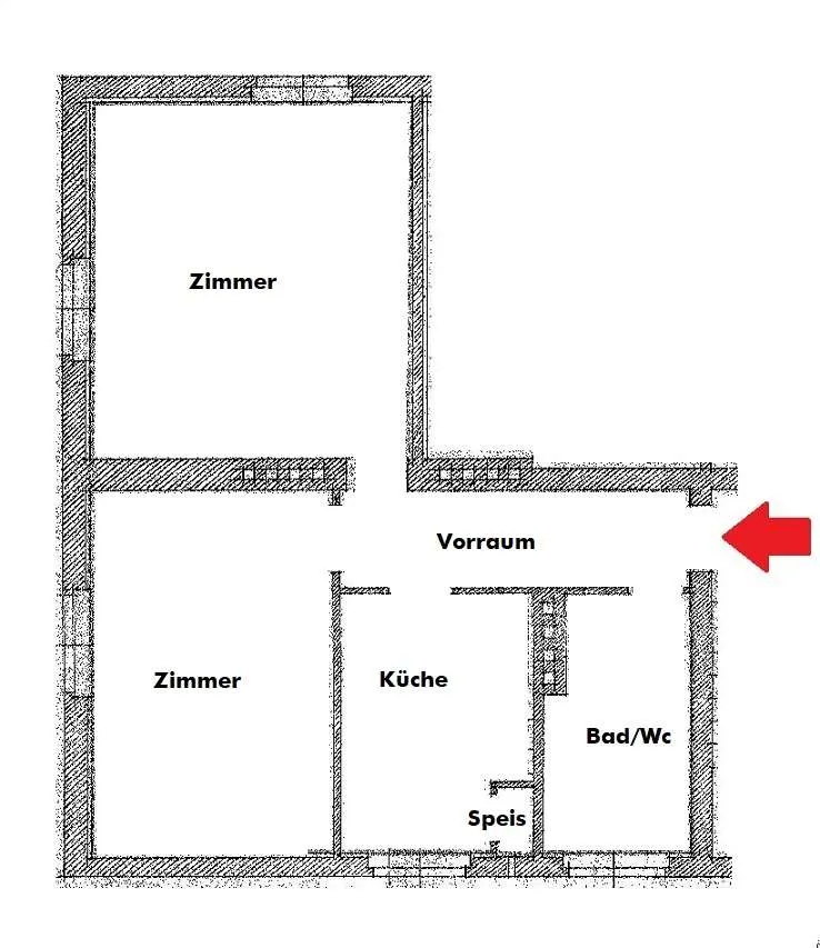 Vordernberg - geförderte Miete - 2 Zimmer - Widok 2