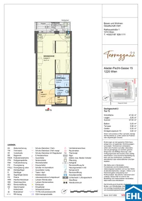 Immobilie kaufen in Wien – 47,93 m², € 321.000 – Bild 8 von 8