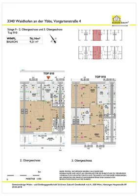 3-Zimmer-Wohnung mieten in Waidhofen an der Ybbs – 77,26 m², € 978 – Bild 5 von 6