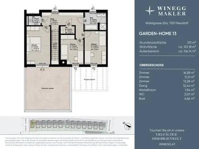 4-Zimmer-Haus kaufen in Mattersburg – 123,8 m², € 549.500 – Bild 14 von 14