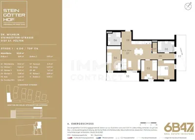 4-Zimmer-Wohnung kaufen in Sankt Pölten – 83,33 m², € 344.900 – Bild 16 von 16