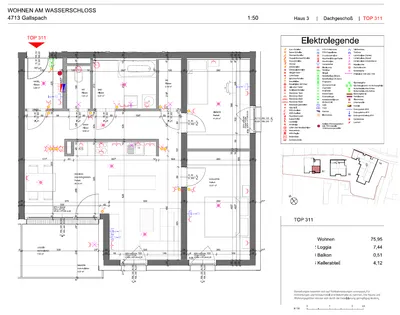 3-Zimmer-Wohnung mieten in Grieskirchen – 83,39 m², € 984 – Bild 2 von 6