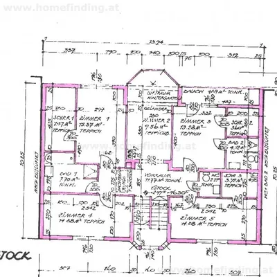7-Zimmer-Haus mieten in Wien – 250 m², € 3.800 – Bild 16 von 17
