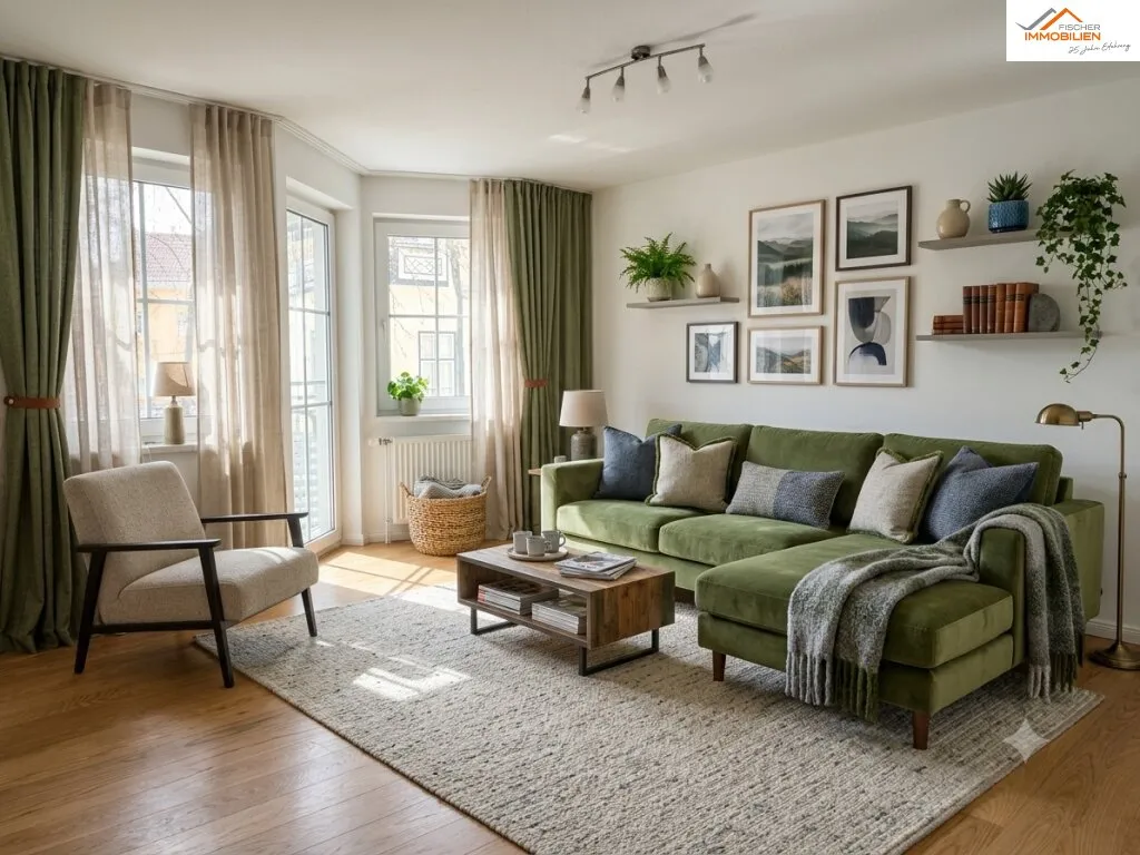 3-Zimmer-Wohnung in Neunkirchen | Südwestbalkon, Tiefgarage & zentrale Lage - Ansicht 3