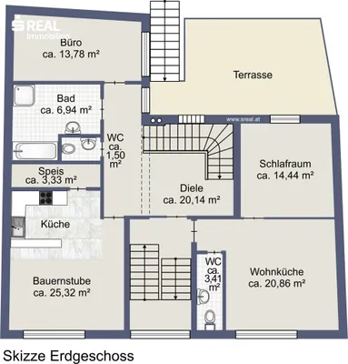 8-Zimmer-Haus kaufen in Korneuburg – 233 m², € 670.000 – Bild 30 von 31