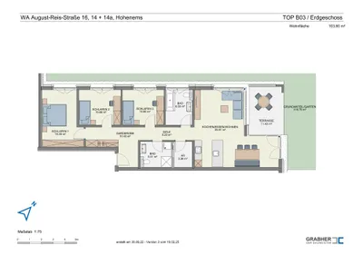 4-Zimmer-Wohnung mieten in Dornbirn – 103,6 m², € 2.160 – Bild 19 von 21