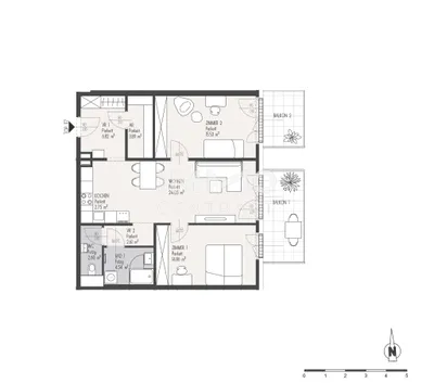 3-Zimmer-Wohnung kaufen in Wien – 77,65 m², € 556.000 – Bild 8 von 8