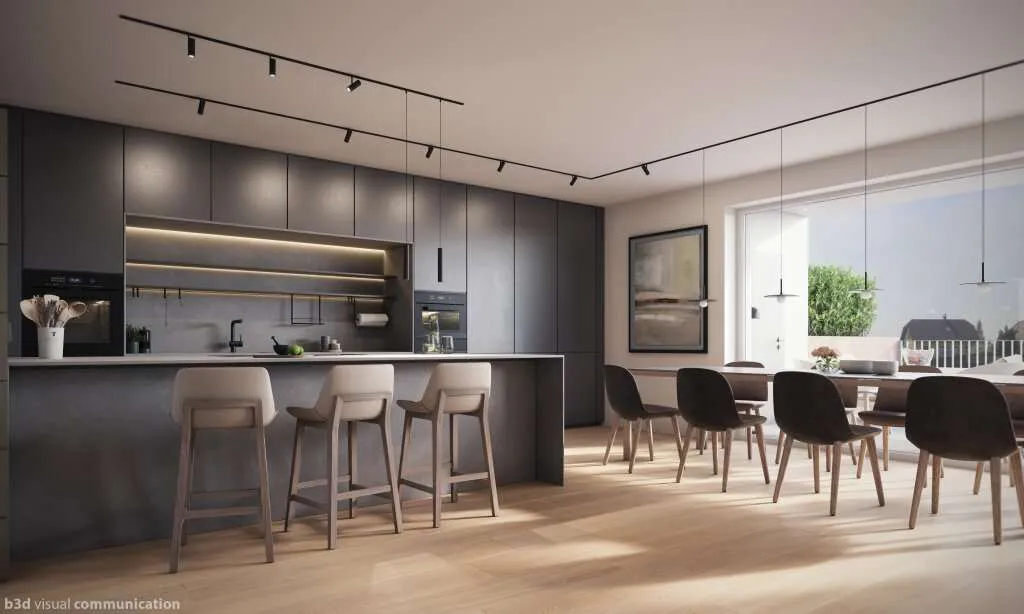 Stilvolle Terrassenwohnung Top B.09 - Neubauprojekt SCHÖN | DORF | BLICK - Ansicht 2
