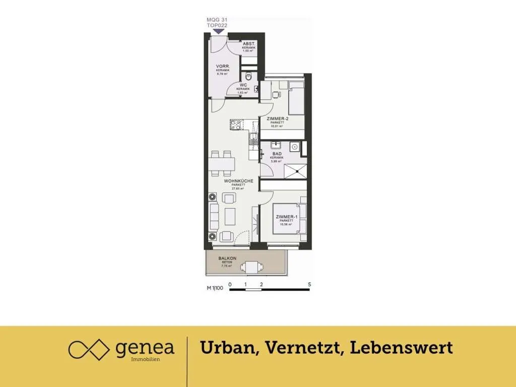 Direkt an der Messe | Ihr urbaner Traum | MQG | ERSTBEZUG - Ansicht 2