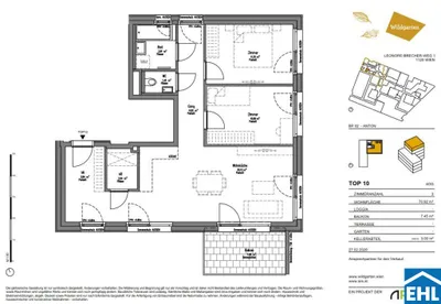 3-Zimmer-Wohnung mieten in Wien – 70,92 m², € 1.340 – Bild 15 von 15