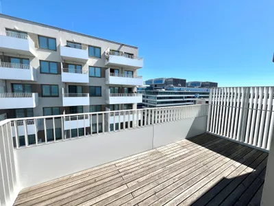 Moderne 1-Zimmer-Wohnung mit Balkon + Gym + Sauna -direkt bei U2-Donaumarina in 1020 Wien zu mieten