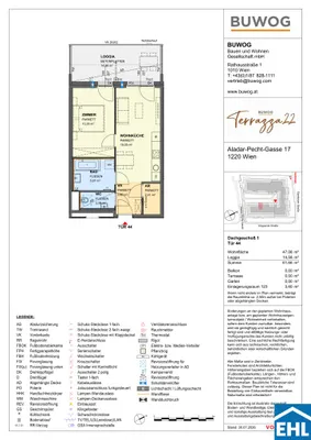 Immobilie kaufen in Wien – 47,08 m², € 344.000 – Bild 9 von 9