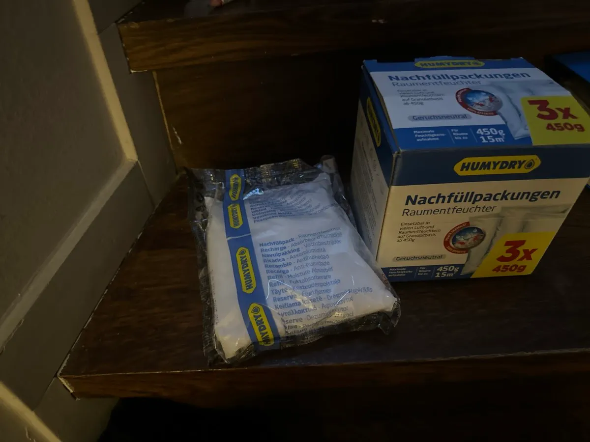 Humydry Raumentfeuchter eine Nachfüllpackung 450g, € 3,- (1040 Wien)