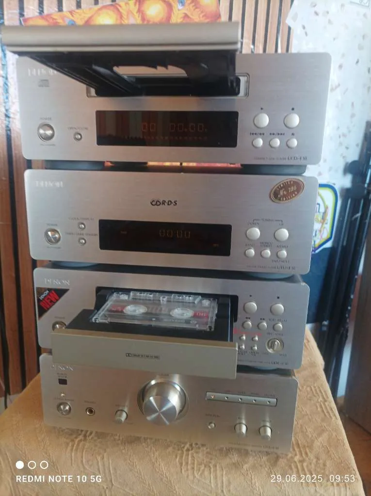 Denon UPA-F10 , UDR-F10, UTU-F10, UCD-F10 Komplettset m. AC-181