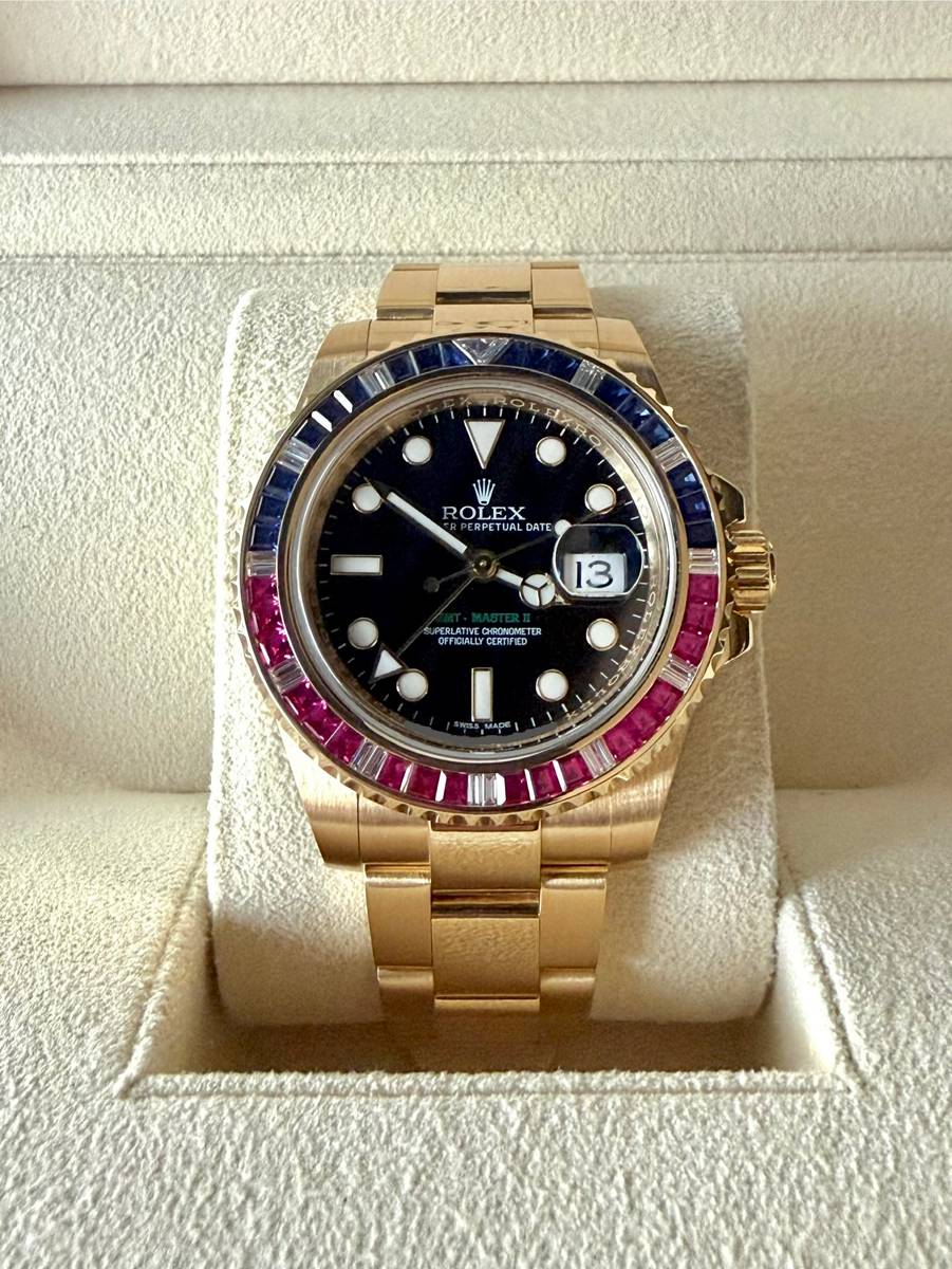 Rolex Gmt-Master II 116748 "SARU" Bj:2019 Neuwertig Lc DE Factory Setting