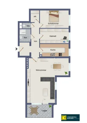 3-Zimmer-Wohnung kaufen in Wien – 88,53 m², € 310.000 – Bild 9 von 9
