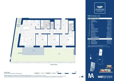 4-Zimmer-Wohnung kaufen in Krems Land – 98,56 m², € 478.000 – Bild 7 von 7