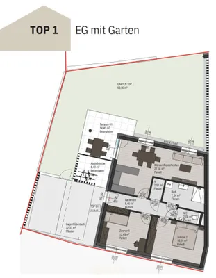 3-Zimmer-Wohnung kaufen in Urfahr-Umgebung – 76,38 m², € 429.000 – Bild 8 von 11
