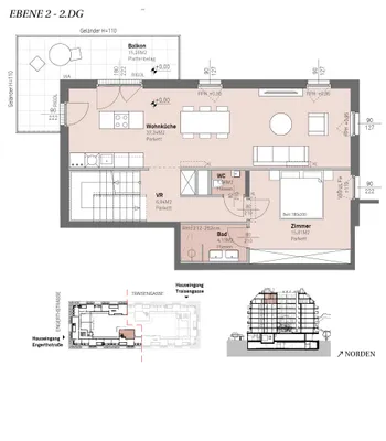 4-Zimmer-Wohnung kaufen in Wien – 125,97 m², € 1.080.500 – Bild 15 von 16