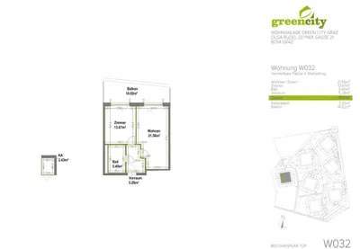 Wohnung mieten in Graz – 45,91 m², € 869 – Bild 9 von 9
