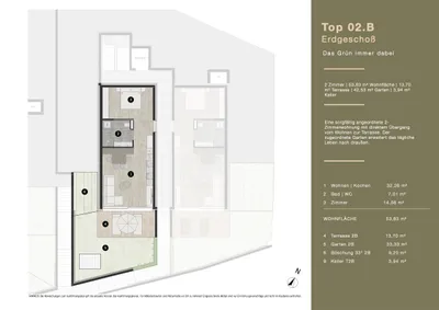 2-Zimmer-Wohnung kaufen in Innsbruck – 53,83 m², € 499.900 – Bild 6 von 6