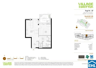 2-Zimmer-Wohnung kaufen in Wien – 52,53 m², € 394.000 – Bild 10 von 10
