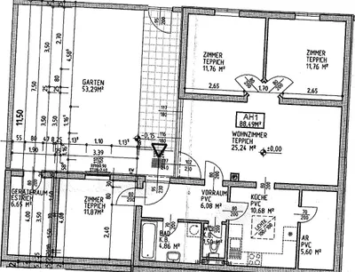 4-Zimmer-Wohnung mieten in Melk – 95,14 m², € 966 – Bild 5 von 5