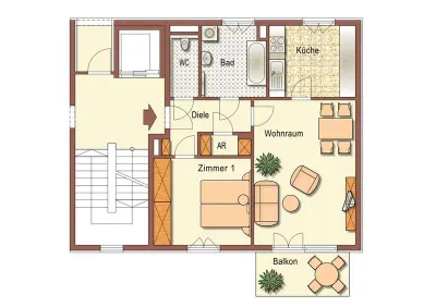 2-Zimmer-Wohnung mieten in Graz – 59,03 m², € 889 – Bild 13 von 13