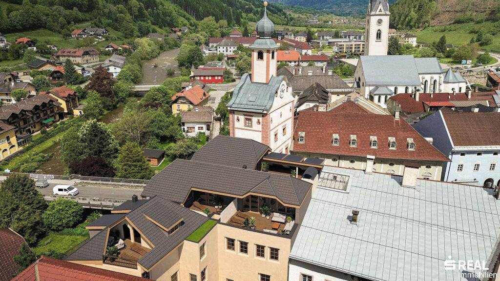 Modernes Wohnen trifft auf historisches Stadtturm-Haus. Ihr Lebens(t)raum in der Künstlerstadt Gmünd. PROVISIONSFREI FÜR DEN KÄUFER!! - Ansicht 3