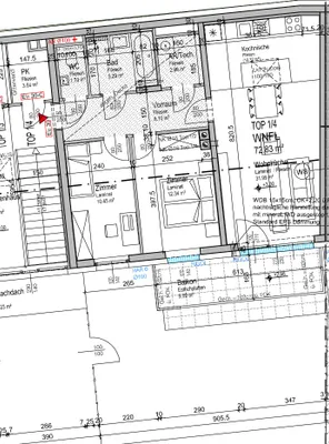 3-Zimmer-Wohnung mieten in Bruck an der Leitha – 72,83 m², € 993 – Bild 2 von 12