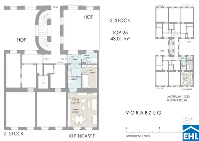 1-Zimmer-Wohnung kaufen in Wien – 43,01 m², € 269.000 – Bild 16 von 16