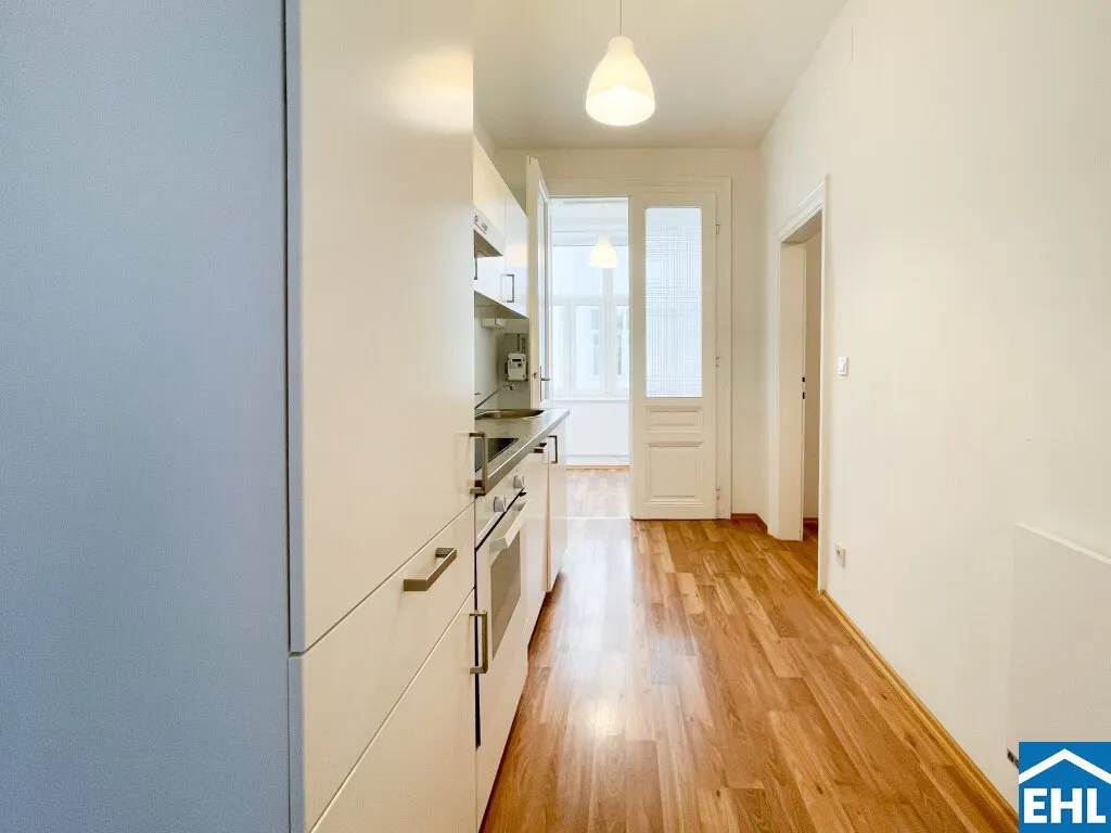 Innenhofruhelage Nähe Schlachthausgasse: Charmante 1,5 Zimmerwohnung, Wien