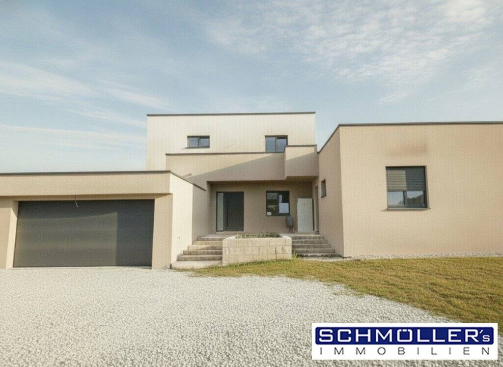 Neubau! Zweifamilienhaus/Doppelhaus mit großer Garage, Pennewang