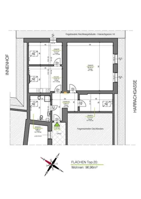 3-Zimmer-Wohnung mieten in Graz – 96,48 m², € 979 – Bild 2 von 9