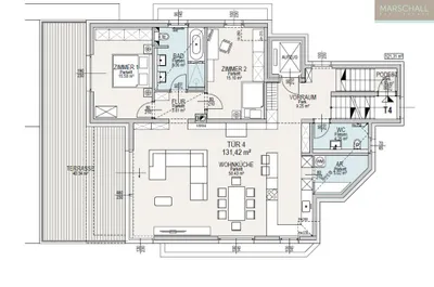 3-Zimmer-Wohnung kaufen in Wien – 131 m², € 1.802.000 – Bild 5 von 7