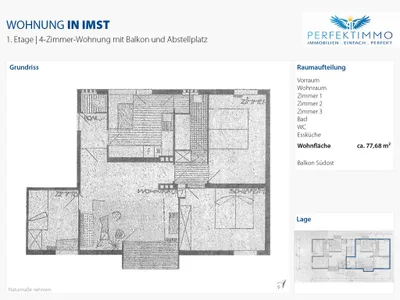 4-Zimmer-Wohnung kaufen in Imst – 77,68 m², € 299.000 – Bild 11 von 11