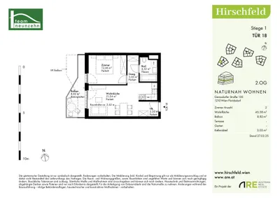 Immobilie kaufen in Wien – 45,38 m², € 235.000 – Bild 28 von 28