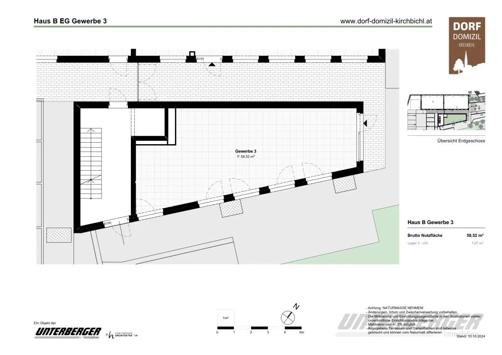 Shopfläche im Dorf Domizil Kirchbichl - Ansicht 2