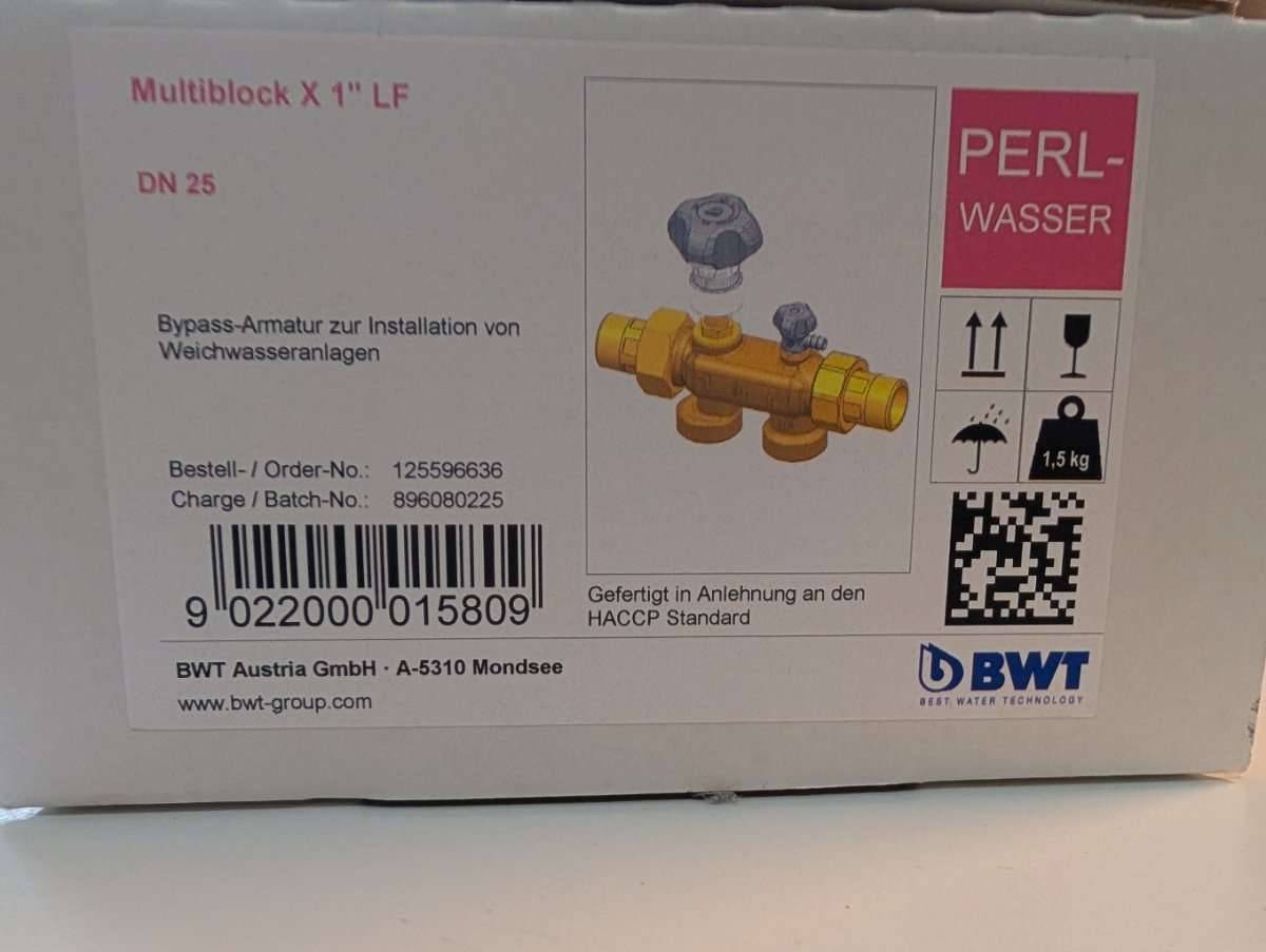 BWT Multiblock DN 50 Anschlusstechnik Für