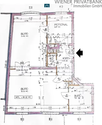 3-Zimmer-Gewerbeimmobilie mieten in Wien – 83,32 m², € 1.333 – Bild 9 von 9