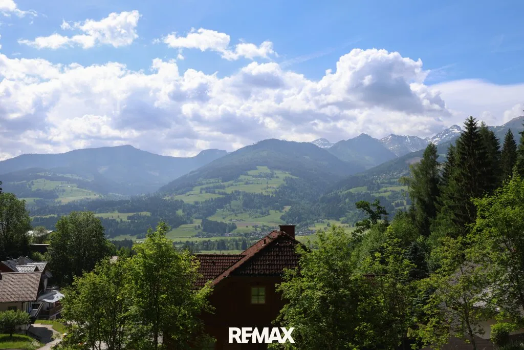 Baugrundstück mit Bergblick in Weißenbach bei Haus - Ansicht 2